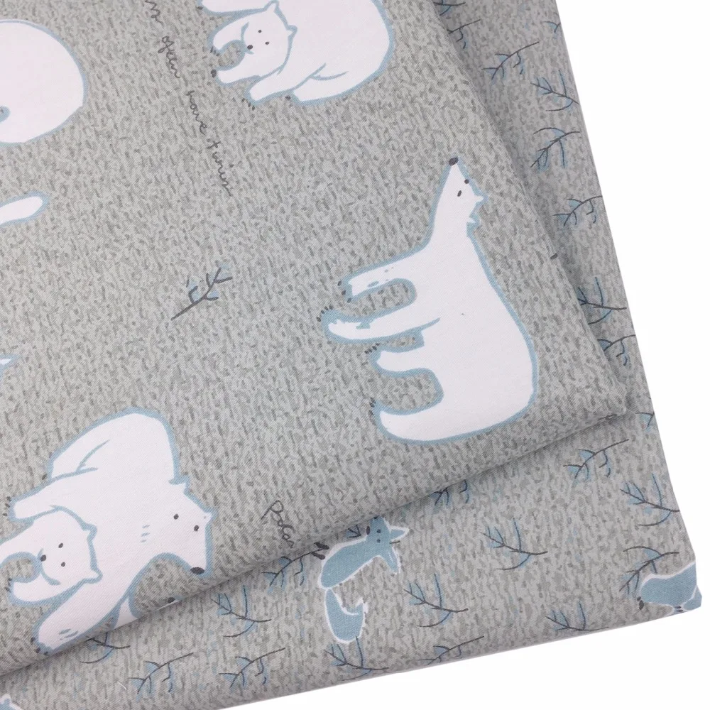 Ткань 100% хлопок толстая четверть детская ткань материал простыня стеганая