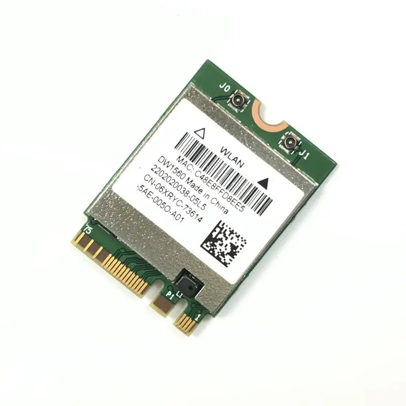 DW1560 BCM94352Z 06XRYC 802.11ac NGFF M2 867 Мбит/с BCM94352 BT4.0 WiFi беспроводная карта сетевая wifi 2 4G/5