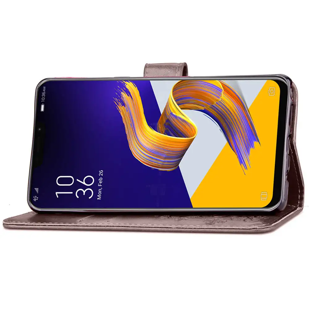 Для Asus Zenfone Max ZB631KL ZB633KL 5 ZE620KL 5Z ZS620KL чехол для телефона PU кожаный чехол-Кошелек Live L2 3