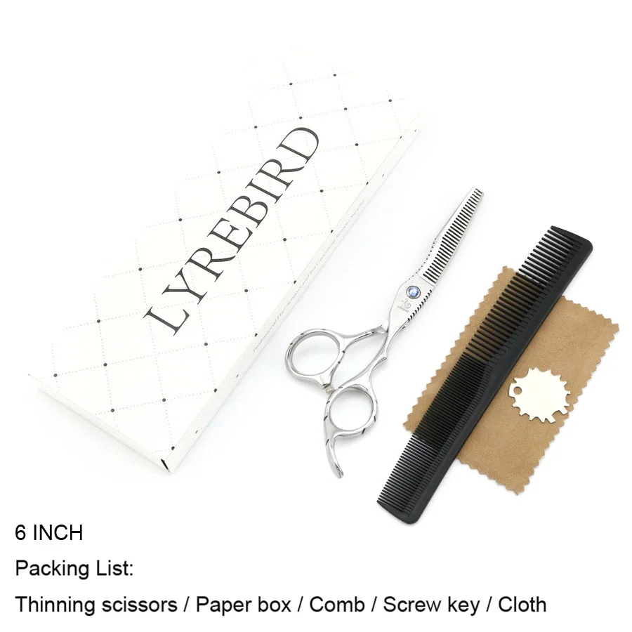 Парикмахерские ножницы 6 дюймов для волос японские парикмахерских или домашних