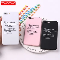 for iphone 11 12 13pro 8 8plus x xs max 7 7plus soft tpu silicone matte case coque girl cute memes cool quote funny words