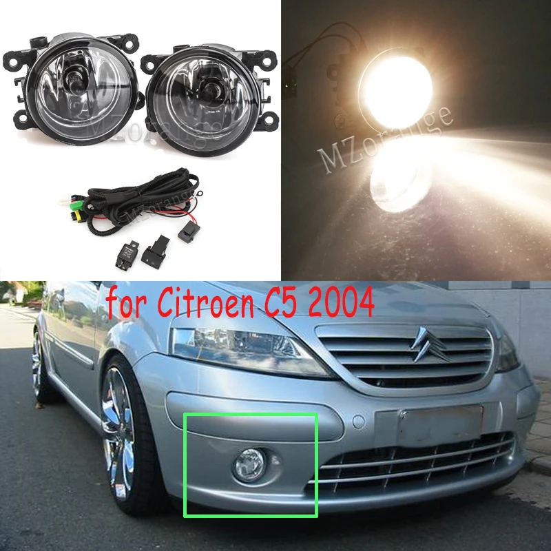 Галогенные Противотуманные светильник s для Citroen C3 C4 C5 C6 C Crosser Xsara Picasso 1999 2015