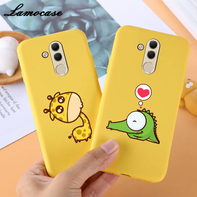 Lamo чехол в стиле ретро лимонно-желтый чехол для huawei mate 20X20 X Pro 10 Lite P20 P10 Plus P Smart Plus модный матовый однотонный чехол для телефона