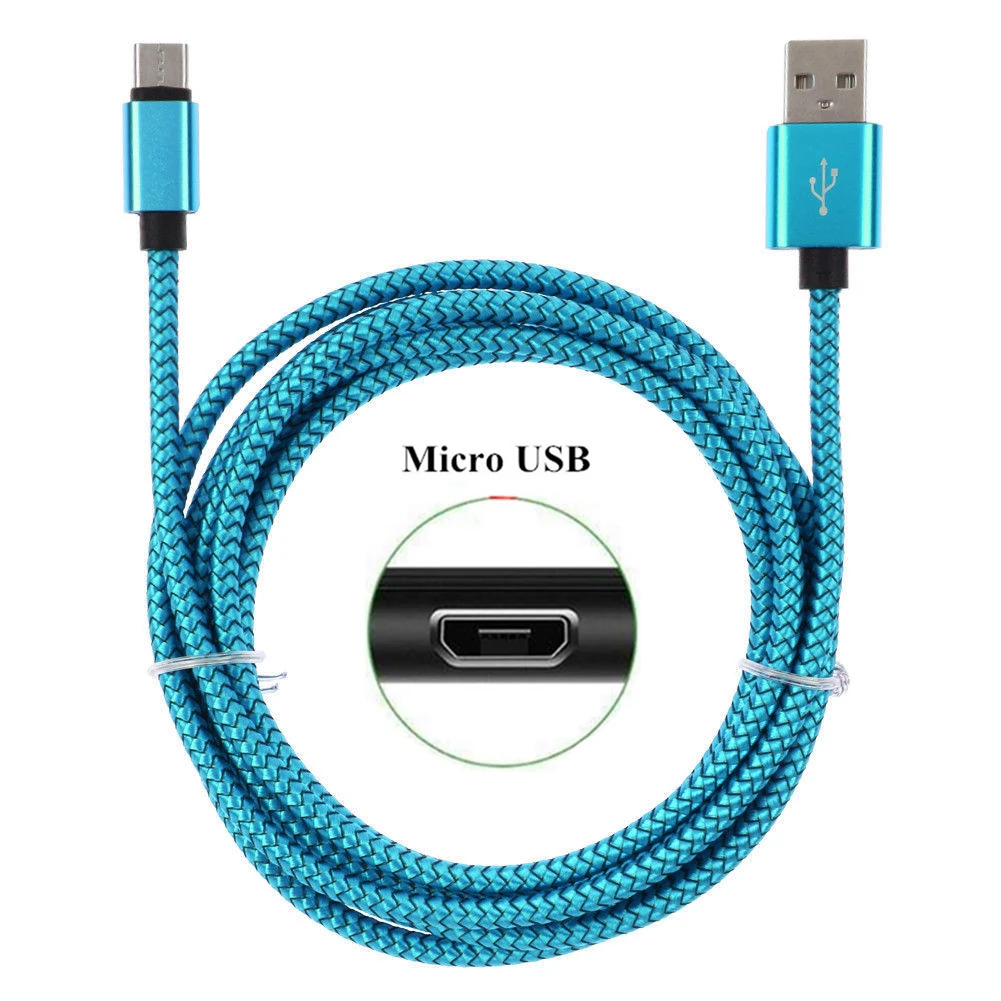 Кабель Micro USB для Samsung Galaxy J7 Pro J6 A6 A7 2/3 J3 J5 Asus 3 м|Кабели мобильных телефонов| |