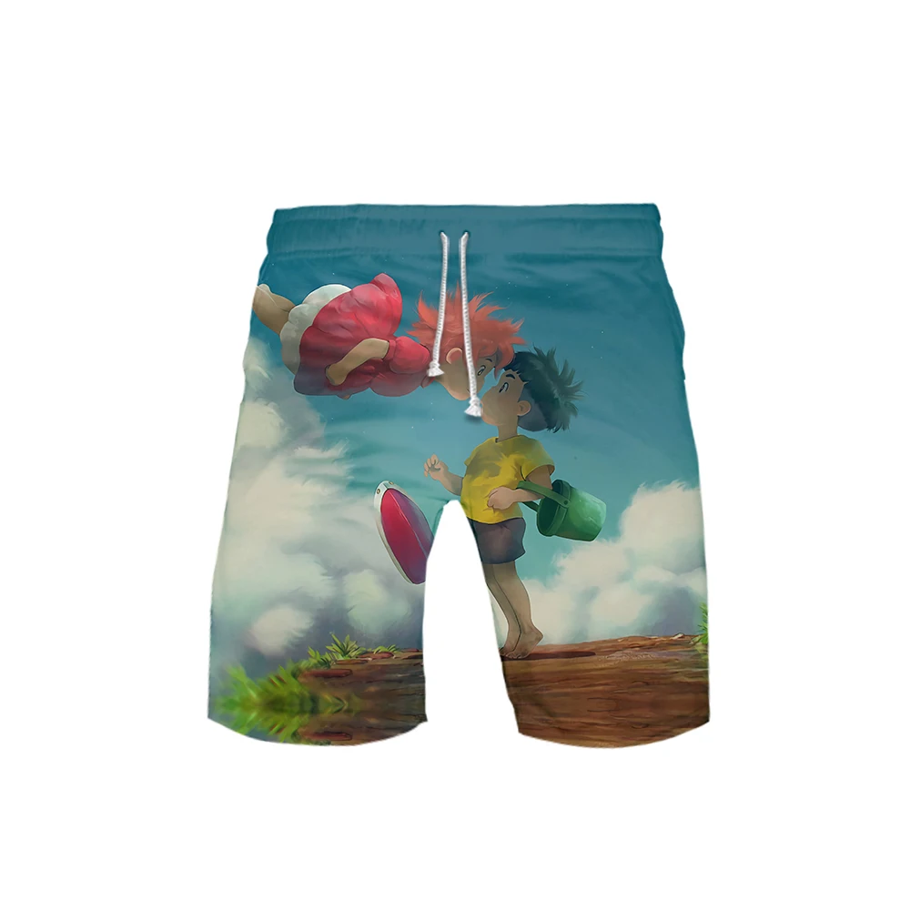 Пляжные шорты Ponyo на скале с 3D принтом женские горячая Распродажа 2019 модная