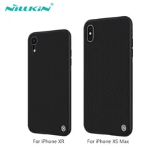 Nillkin Nylon PC Plastic Back Cover for iPhone XR case protector funda for iPhone xs max cover 6.1 & 6.5 for iphone xsmax