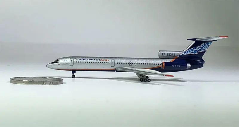 1:500 Аэрофлот-Норд TU-154 RA-85365 русская авиакомпания металлическая шкала статическая Изысканная имитация Игрушечная модель самолета подарок для мальчика