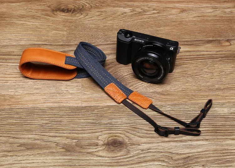 Roadfisher джинсовый винтажный ремень на плечо для камеры ручной работы шейный Canon Nikon