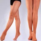 Профессиональные женские колготки в сеточку для латинских танцев, с кожей, карамельного цвета, черного цвета, для бальных танцев, эластичные колготки, размеры S, M, L