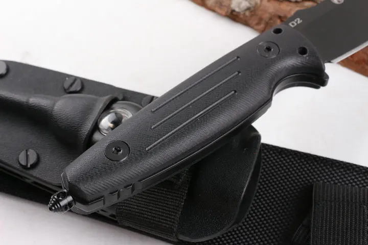 Новейший POHL FORCE нож с фиксированным лезвием D2 стальной Открытый тактический