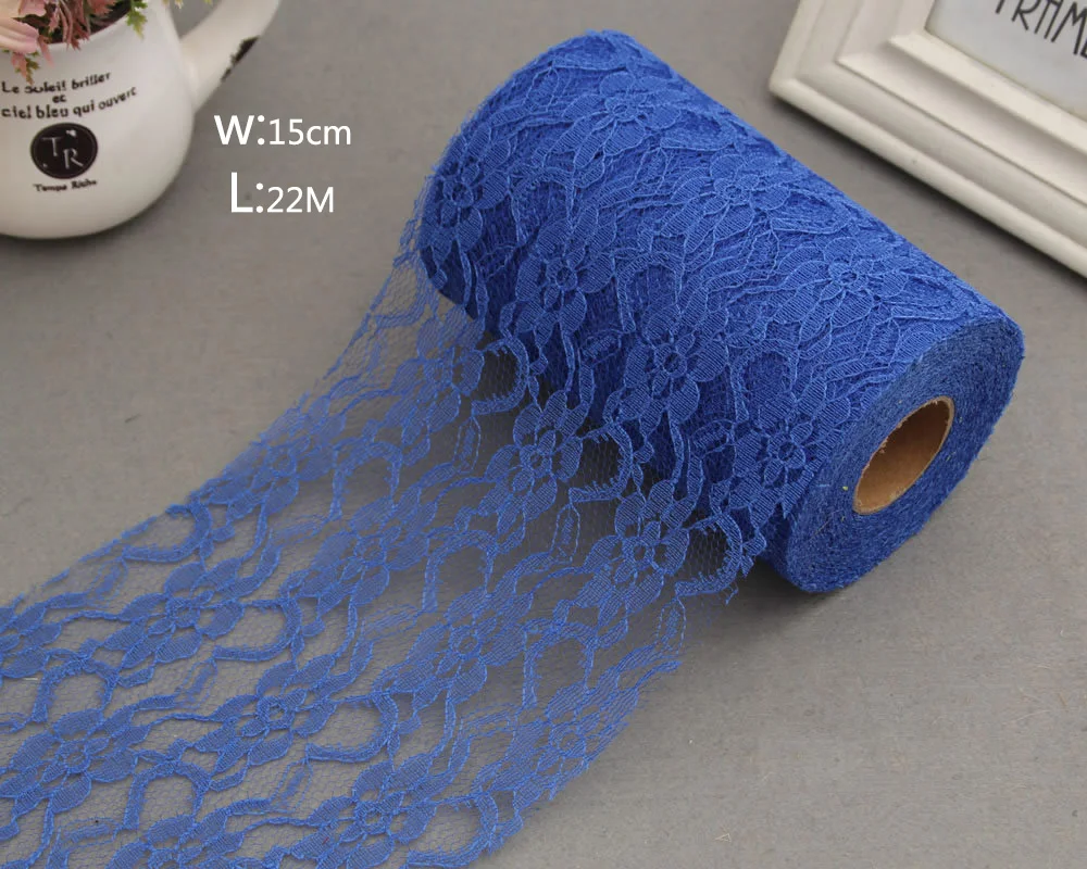 22M/Roll Vintage Lace Netting Fabric Tulle Roll For Tutu Skirt Table Runner Chair Sash DIY Wedding Party Arts Christmas Decor | Дом и сад
