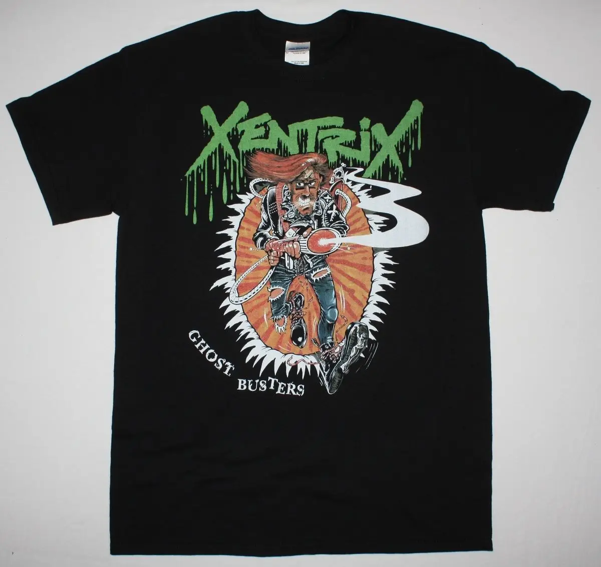 XENTRIX Охотники за привидениями THRASH METAL KREATOR EVILE SODOM Новая Черная футболка Летняя с