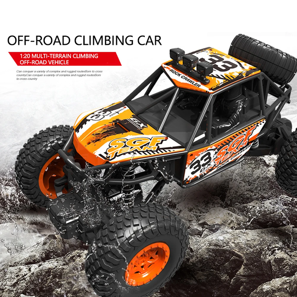 2 4 GHz 4WD RC автомобиль 1/20 Внедорожник Радио пульт дистанционного управления