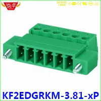 KF2EDGK 3,81 2P~ 12P PCB клеммные блоки 15EDGK 3,81 мм 2PIN~ 12PIN MC 1,5/2-ST-3, 81-1803578 Феникс контакт KEFA DEGSON