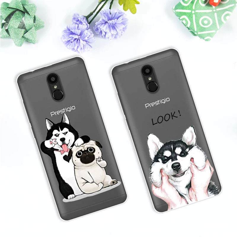 Case For Prestigio Muze E7 Lte 5.5 Transparent Printing Drawing Silicone Phone Cover PSP7512DUO |
