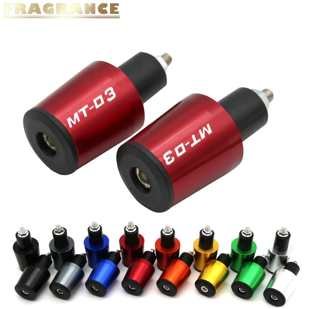 

Motorcycle Accessories 7/8'' 22MM Handlebar Grips Handle Bar Cap End Plugs For YAMAHA MT-03 MT03 MT 03 2015-2018