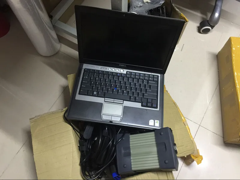 Мультиплексор Super MB Star C3 с пятью кабелями + Программное обеспечение 320 Гб HDD V2014.12