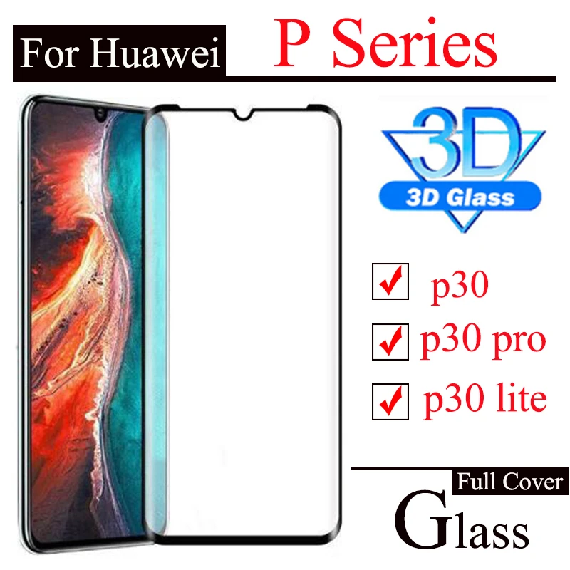 3D Защитное стекло для huawei p30 pro lite светильник закаленное verre huavei huwei p 30pro 30lite hauwei p30pro