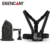traveling accessories kits chest strap 3 way arm mount waterproof storage bag for gopro hero 9 8 7 6 sjcam dji insta360 camera