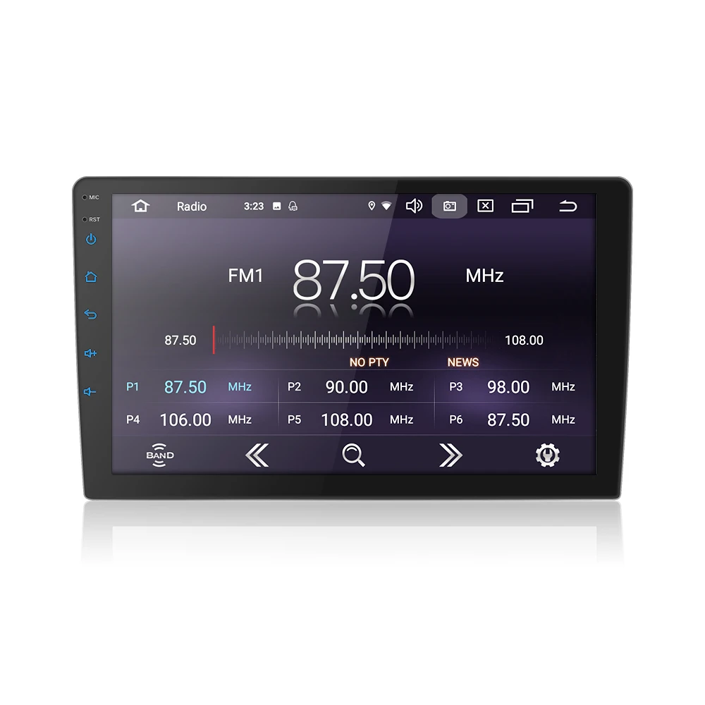 Ips DSP 2din Android 9 мультимедийный плеер универсальный gps Navi авторадио Wifi 3g стерео радио видео плеер для Verna PASSAT Nissian