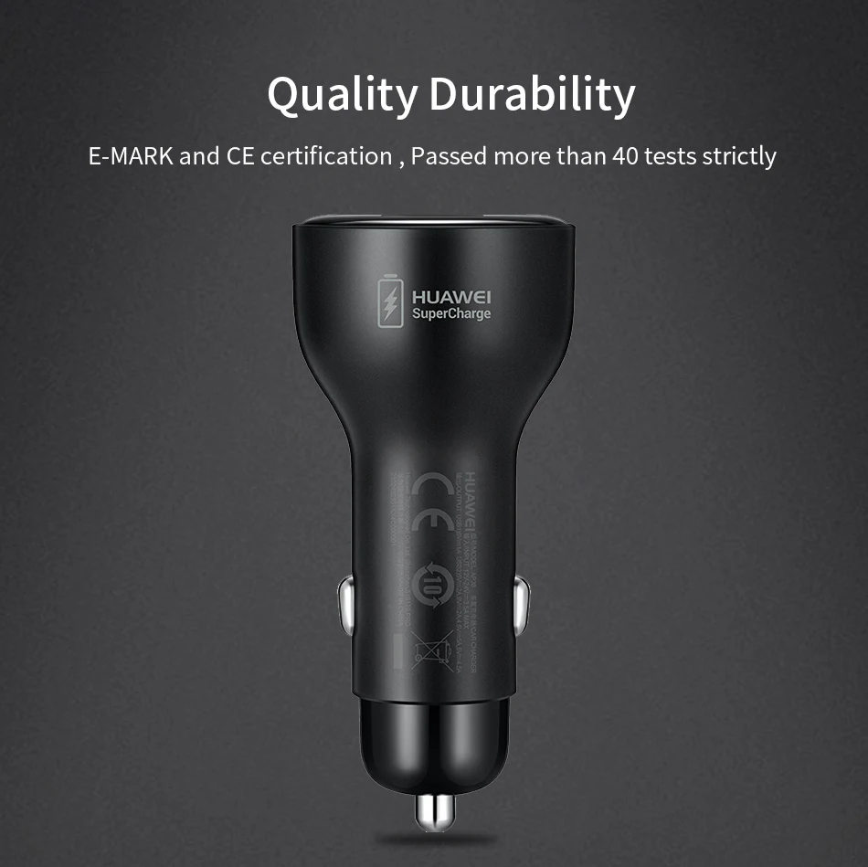 Автомобильное зарядное устройство huawei mate 20 mate 10 mate 9 mate 20 10 9 Pro Lite X RS Honor V10 10 SuperCharge 5V4. 5A Duable USB AP38