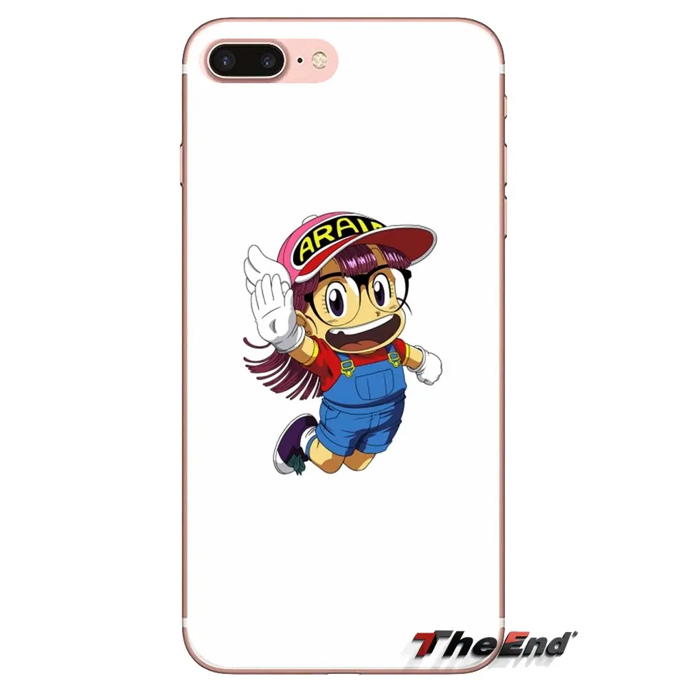 For Xiaomi Mi3 Samsung A10 A30 A40 A50 A60 A70 Galaxy S2 Note 2 Grand Core Prime TPU Skin Cover anime Dr Slump Arale little girl |