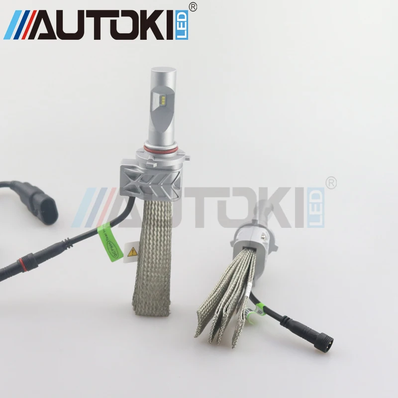 Autoki 72 Вт 8000LM CSP Автомобильные светодиодные фары 9005/HB3 9006/HB4 автомобильная