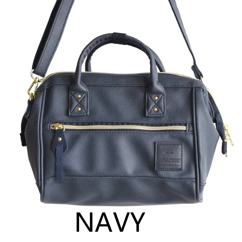 Navy Модные искусственная кожа женщин сумки бостон сумка дамы сумки плеча crossbody Сумки Роскошные сумки женские сумки дизайнер - Цвет: Navy