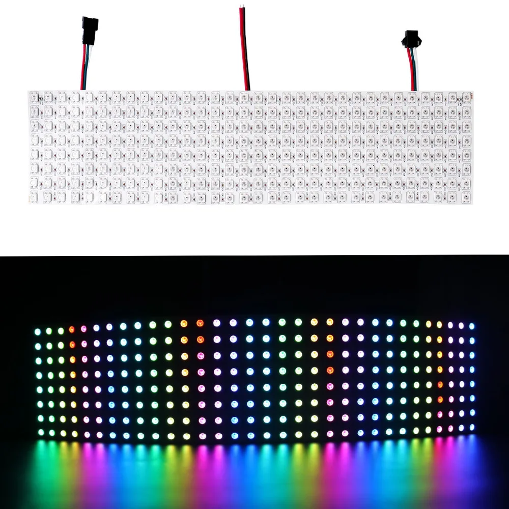 DC5V WS2812 WS2812B SK6812 8X32 Пиксели индивидуально addressab светодио дный igital гибкие