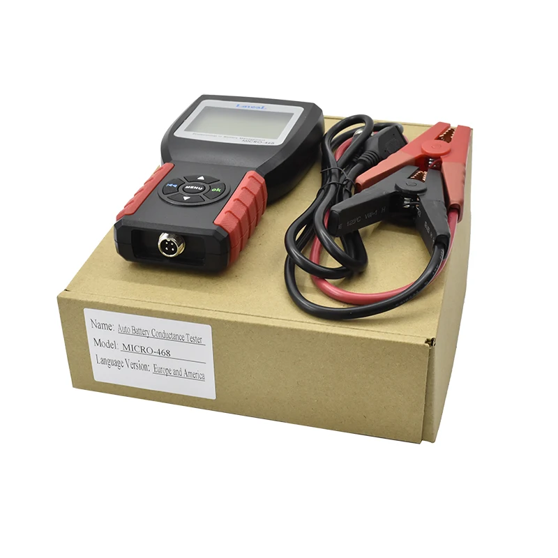 Тестер автомобильных аккумуляторов LANCOL многоязычный 12 В 2000cca|car battery tester|battery