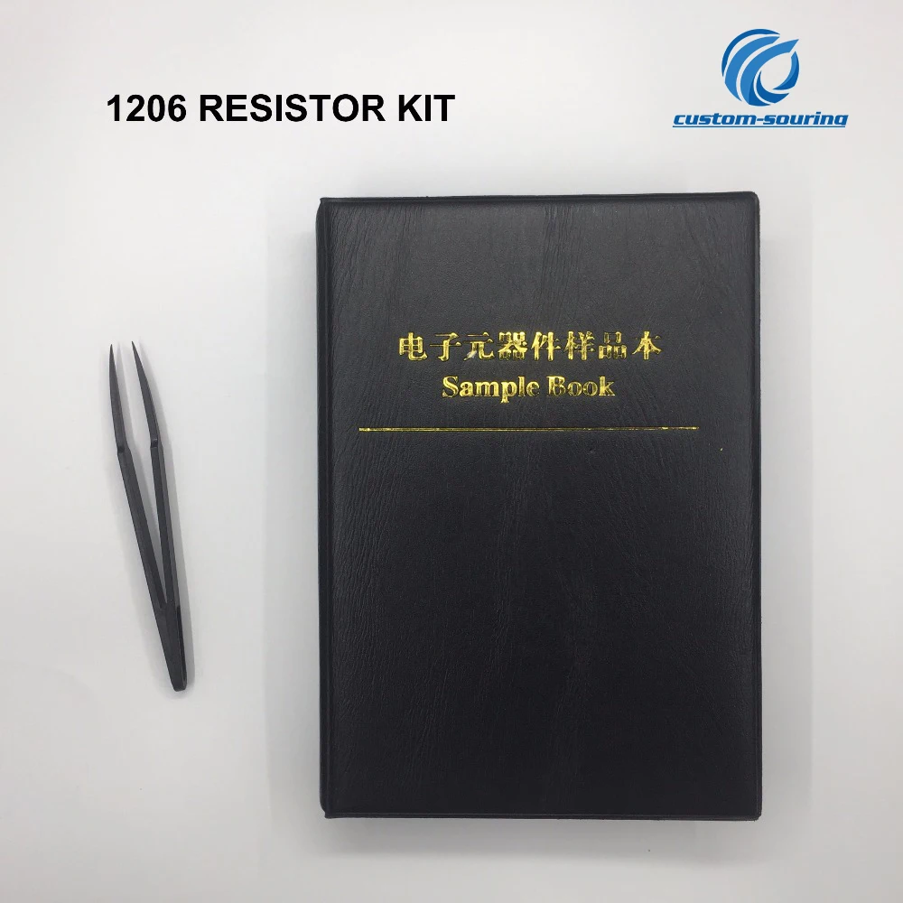 Free Shipping 8500pc 1% 1206 smd resistor kit assortment sample book for 170value*50pc pack | Электронные компоненты и
