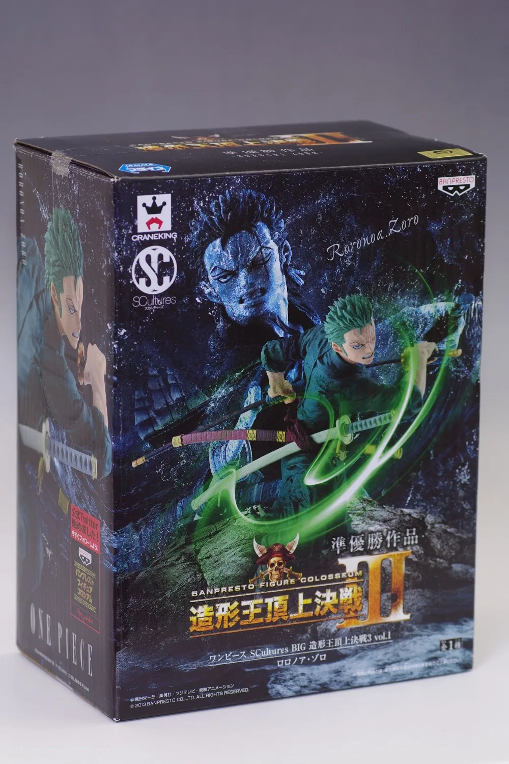 Оригинальный Banpresto один кусок скульптуры (SC) Колизей игрушки Фигурки Большие 3