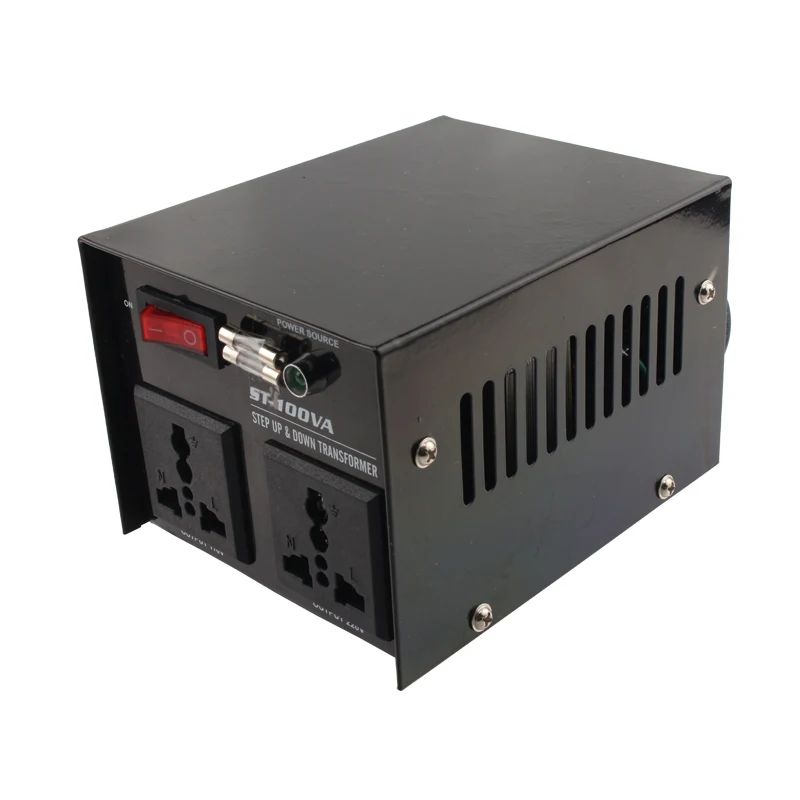 100W 220 V-110 V 110 V-220 V повышающий и понижающий трансформатор для домашнего использования