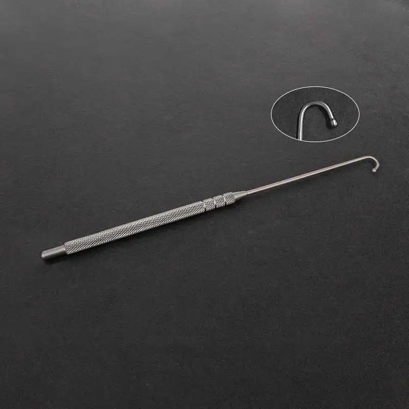 Ball head Spay Snook крючок для удаления яичников для животных ветеринарный крючок Snook Ovariectomy крюк для собак кошек ветеринарные инструменты - Цвет: Ball head
