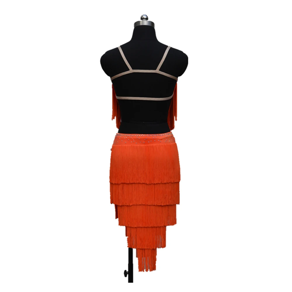 

2018 New Latin Dance Dress Women Flamenco Dress Roupa De Ginastica Samba Costume Ballroom Dance Wear Enfeites Para Quarto