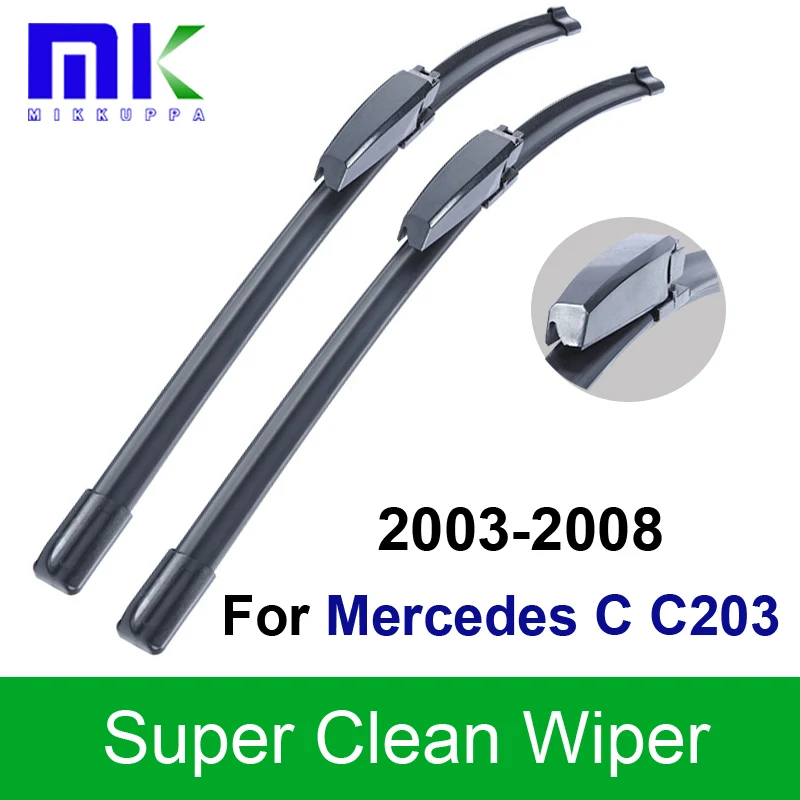 Стеклоочистители для Mercedes C C203 2003 2004 2005 2006 2007 2008 силиконовая резина 22 ''+ 22''