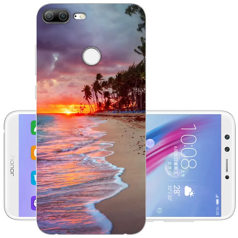 Чехол CaseRiver для Huawei Honor 9 Lite мягкий силиконовый чехол из ТПУ задняя крышка |