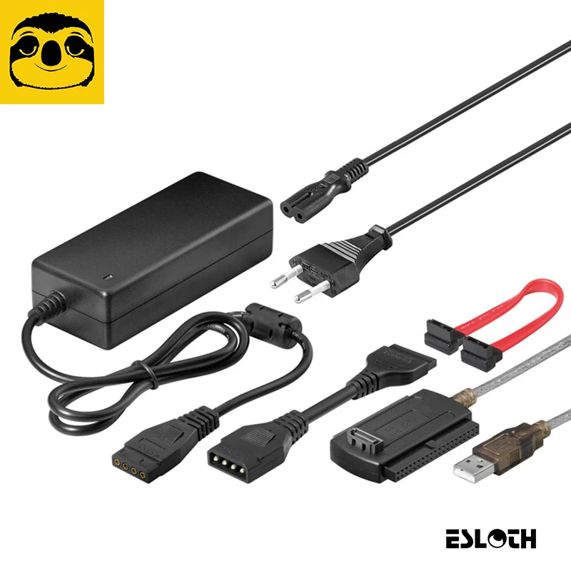Универсальный S2535 IDE/SATA конверсионный USB Кабель-адаптер для жесткого диска 2 5/3 5