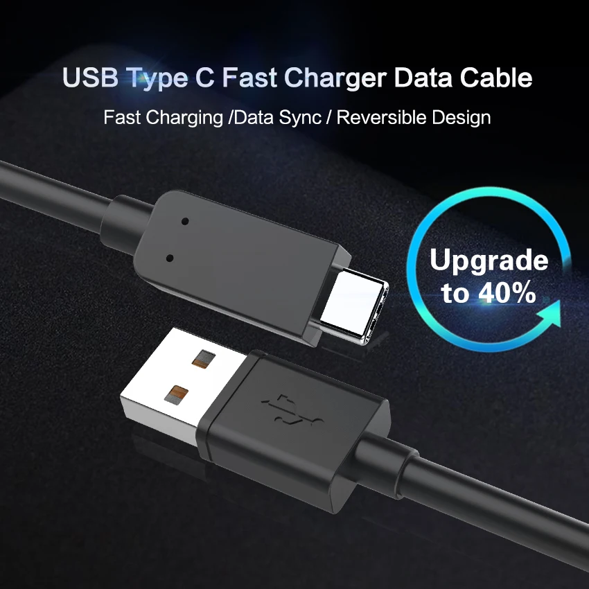 Кабель JianHan для быстрой зарядки с USB Type C на 2 0 кабели передачи данных Xiaomi Mi Huawei OnePlus
