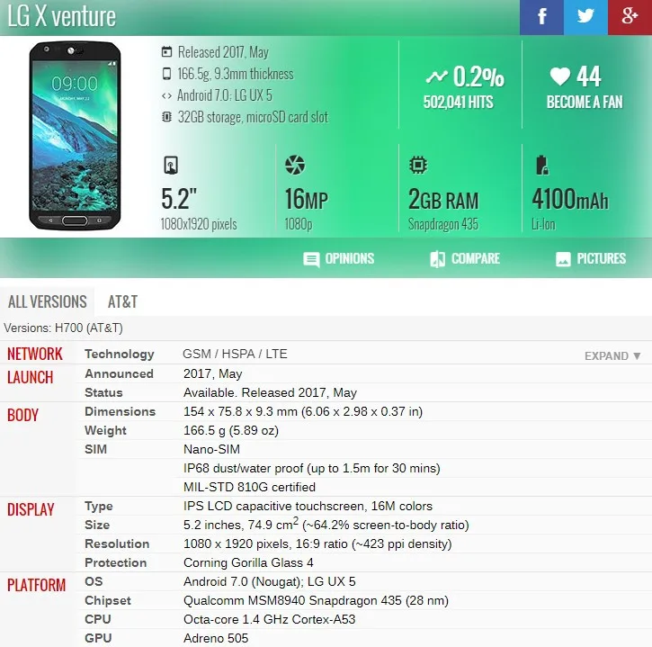 ЖК-дисплей для LG X предприятие Одежда высшего качества замены Запчасти H700 с