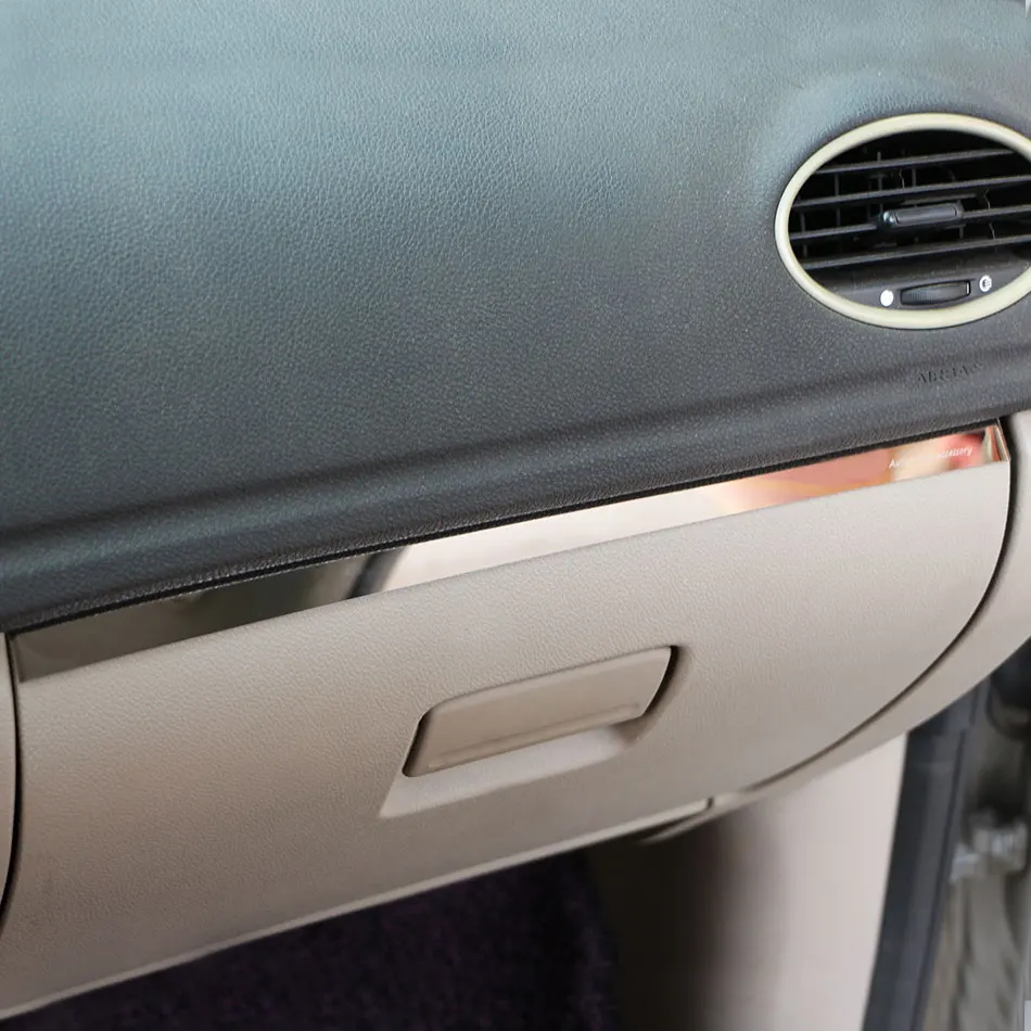 1 шт. автомобильная Перчаточная коробка из нержавеющей стали чехол для хранения