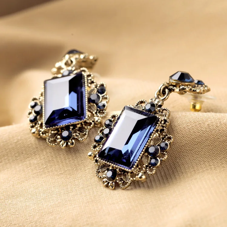 Американский Оптовая Продажа Модные аксессуары красочные роскошные дамы уха