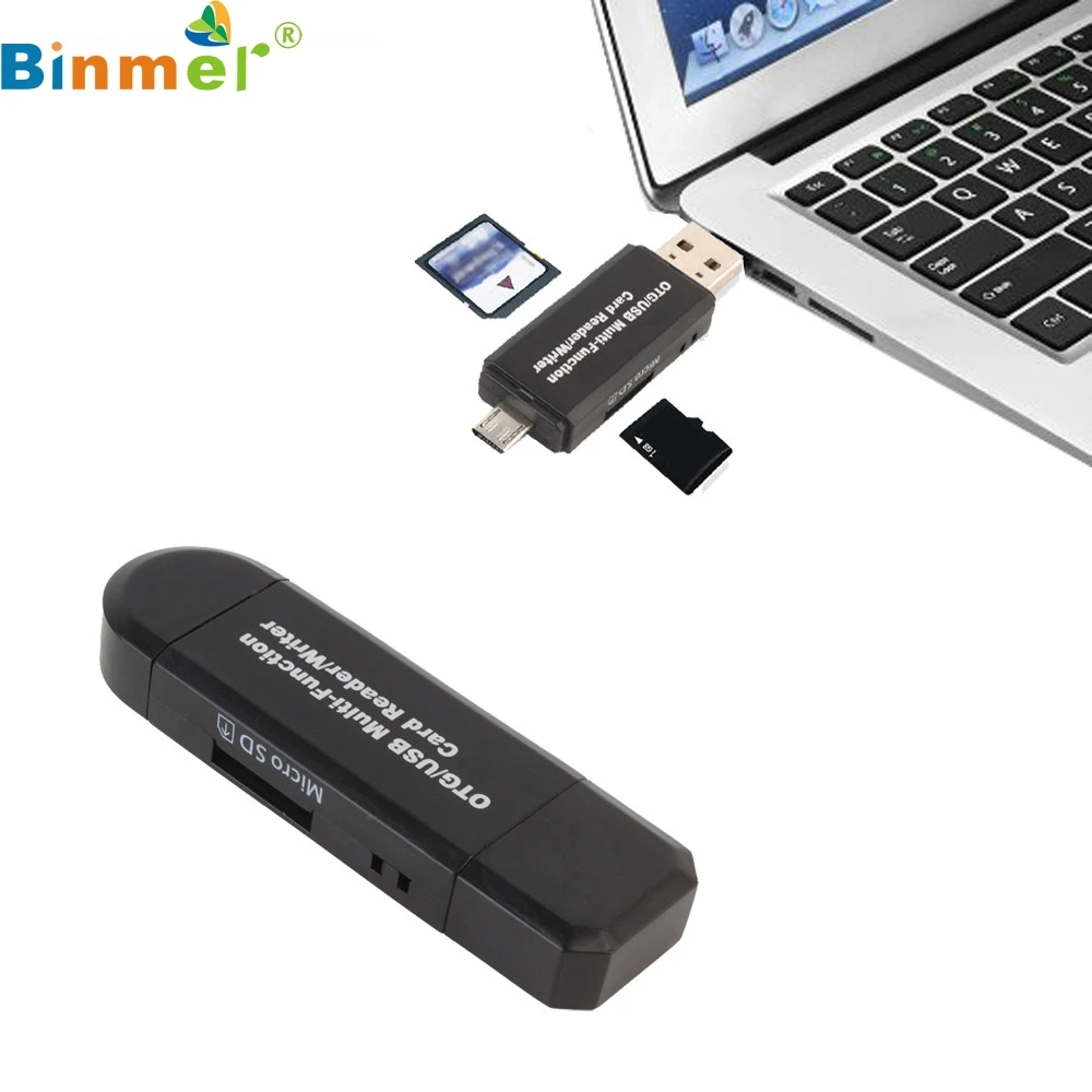 Usb 2 0 3 в 1 Многофункциональный кардридер SD карта TF триплет OTG Смарт-кардридер