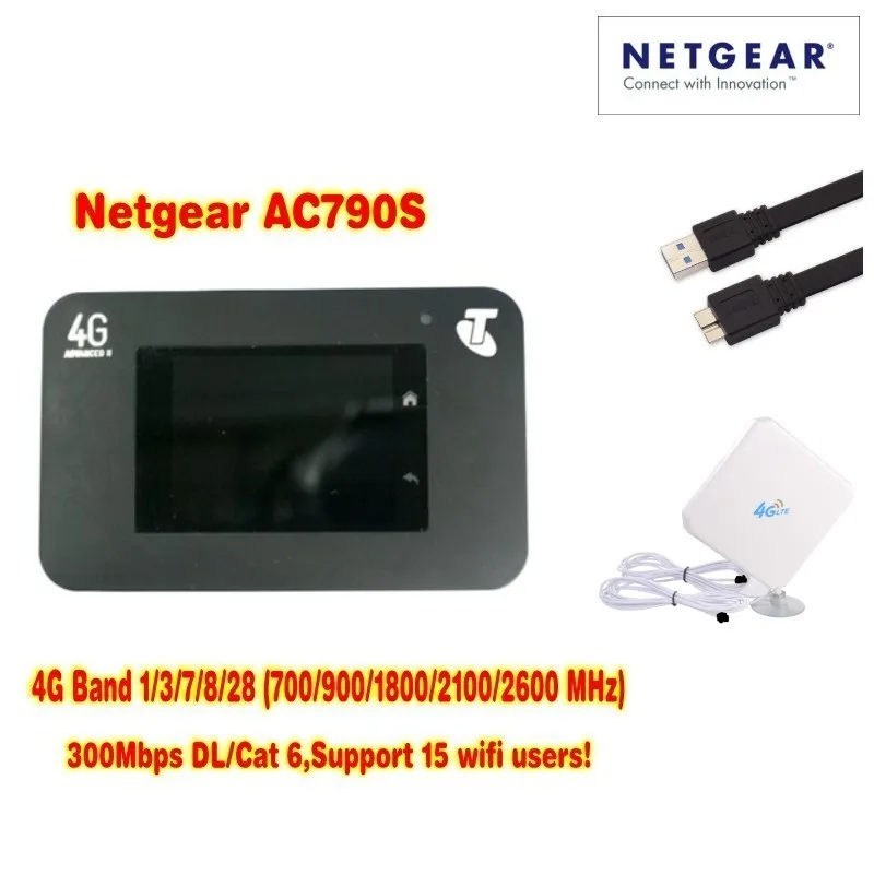Разблокированная Мобильная точка доступа AC790s 4G для Sierra Wireless LTE CAT6 300M Портативный