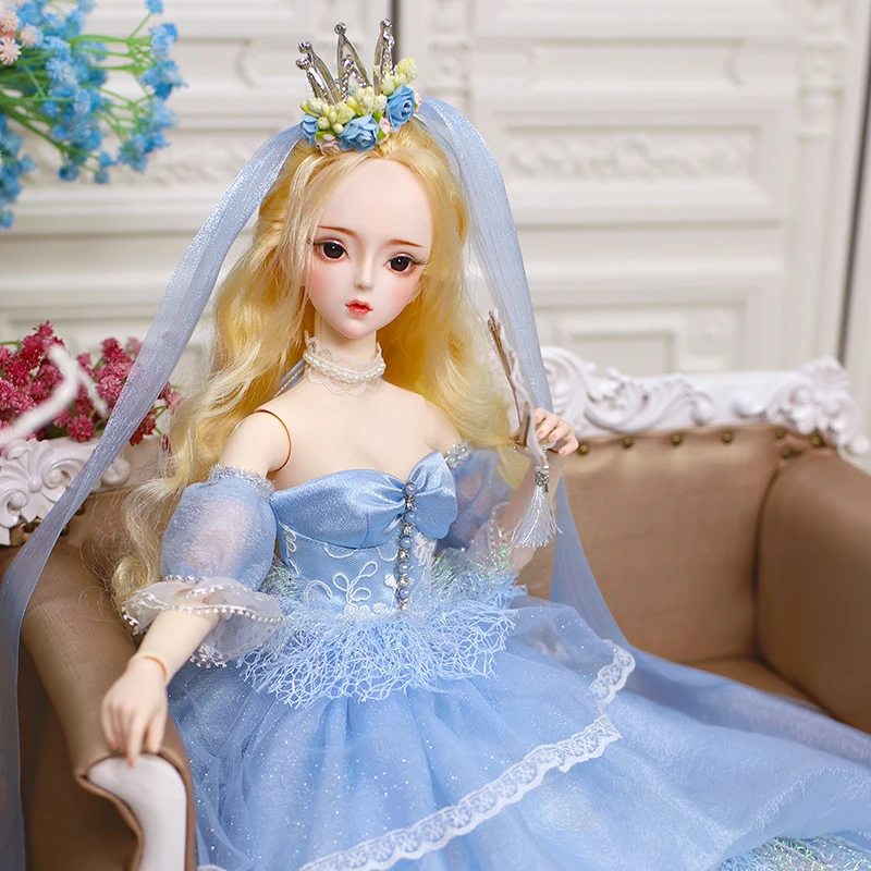 Кукла DBS 1/3 BJD механическое шарнирное тело с макияжем включая волосы глаза одежду