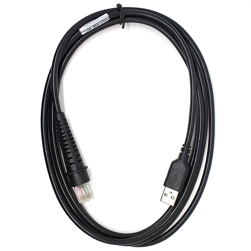 10 шт. новый 2 м USB к Rj45 кабель для передачи данных для сканера штрих-кодов Honeywell HHP 3800G 4600G 4820G