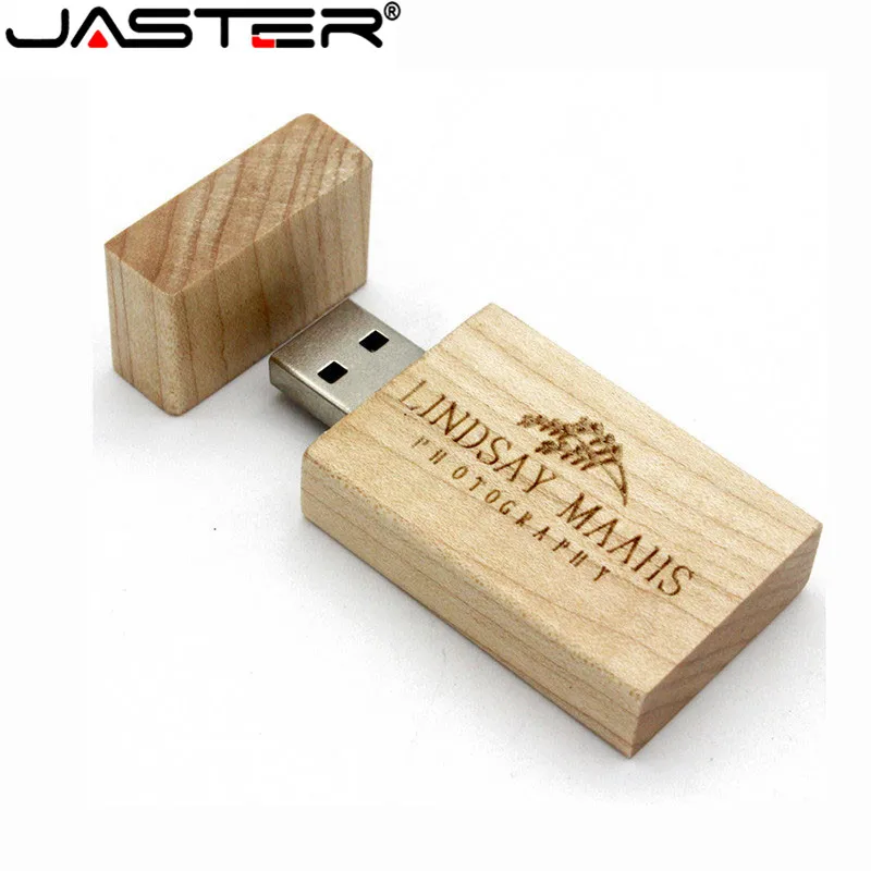 USB флеш накопитель JASTER деревянный 8/16/32/64 ГБ|USB флэш-накопители| |