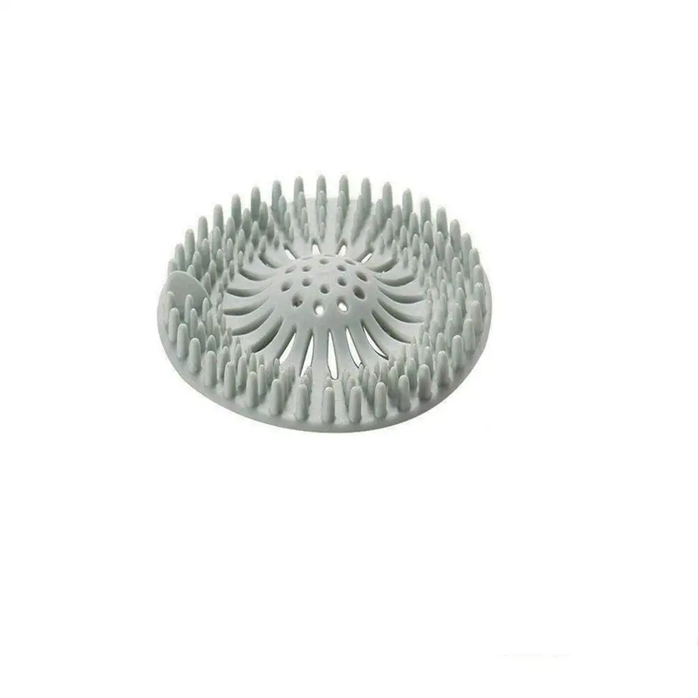Round Blue Strainer Звезда раковина сливной фильтр Ловцы волос резиновый Душ пол ванной комнаты фильтр воды стопор силиконовый Ванная Кухня дезодорант разъем - Цвет: Round Blue Strainer