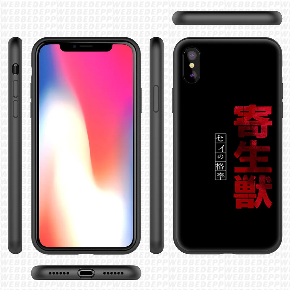 Мягкий силиконовый чехол WEBBEDEPP Parasyte для iPhone 11 Pro Xr Xs Max X или 10 8 7 6 6S Plus 5 5S SE Case |