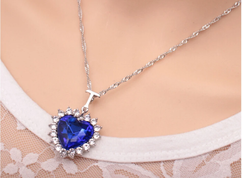 Collares De Moda ожерелье с подвеской в виде сердца, ювелирные изделия в Корейском стиле для женщин, пара из натурального камня, кристалл ангела, изысканные аксессуары